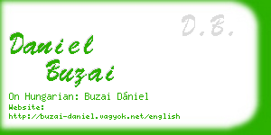 daniel buzai business card